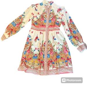 Summer long sleeve dress